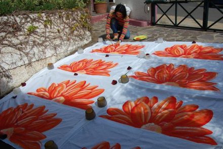 Madeira Flower Festival 2011/Dress Paintings