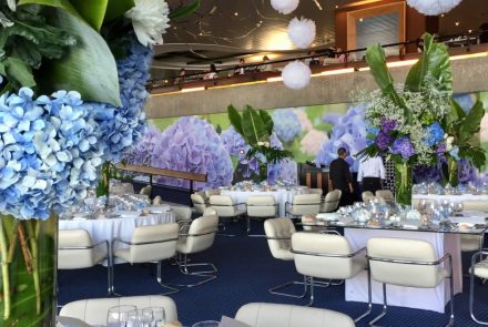 Blue & White Wedding/Cocktail and Dinner at Casino Park Hotel