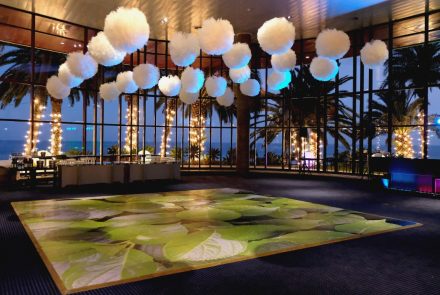 Blue & White Wedding/Cocktail and Dinner at Casino Park Hotel