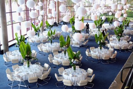 Blue & White Wedding/Cocktail and Dinner at Casino Park Hotel
