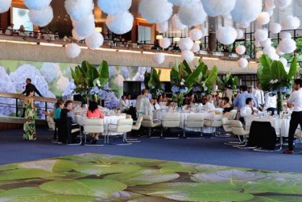 Blue & White Wedding/Cocktail and Dinner at Casino Park Hotel