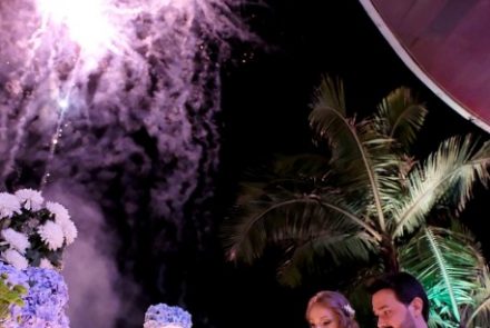 Blue & White Wedding/Cocktail and Dinner at Casino Park Hotel