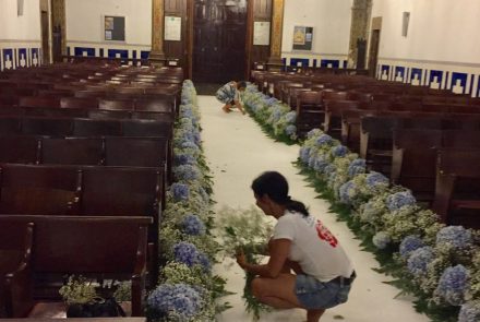 Blue & White Wedding/Cocktail and Dinner at Casino Park Hotel