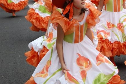 Madeira Flower Festival 2008/Dress Paintings