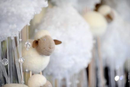 Christmas in The Clouds/Table Decoration